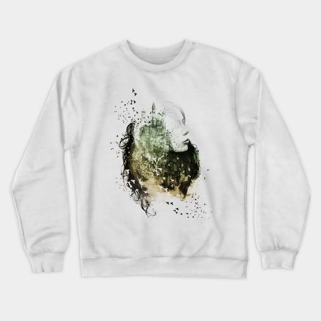 Mystic Woman Crewneck Sweatshirt by Buy Custom Things